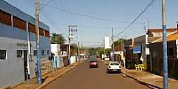 Rua Rui Barbosa,do Estdio, em Salto Grande-SP-Foto:whelighton