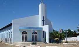 Riacho das Neves - Igreja Matriz de Riacho das Neves-BA-Foto:Wilton Cassiano dos 