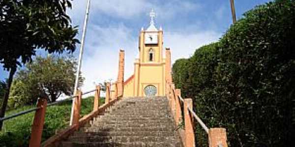 Santo Antnio do Pinhal-SP-Escadaria da Matriz de So Jos-Foto:denise braga