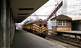 So Paulo - Estao Ferroviria de gua Branca,Municpio de So Paulo em 1960-Foto:Carlos Almeida