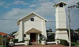 Sumar - Igreja Matriz de Vila Flora em Sumar-SP-Foto:L.M.Siqueira