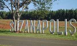 Suzanpolis - Suzanpolis-SP-Trevo de acesso-Foto:Eng Antonio Zizas Junior