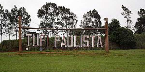 Tupi Paulista-SP-Entrada da cidade-Foto:tupipaulista.sp.gov.br