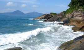 Ubatuba - Praia do Tenrio lado direito, Por marcio rover