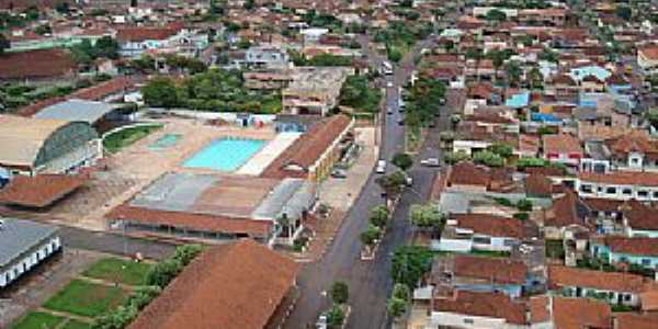 Viradouro-SP-Vista da antiga Estao Ferroviria hoje Centro Cultural-Foto:dj marcelo pulzzi