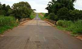 Vista Alegre do Alto - Ponte na Estrada Vicinal-Foto:Umberto Moreno 