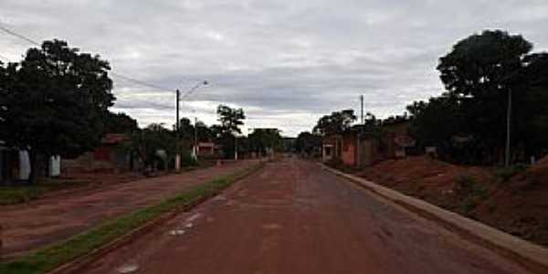 Aparecida do Rio Negro-TO-Avenida na entrada da cidade-Foto:ernesto.palmas