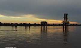 Barra do Ouro - Construo da Ponte sobre o Rio Tocantins-Foto:Constantino Urt 