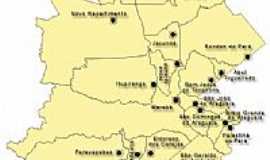 Bom Jesus do Tocantins - Mapa de Localizao