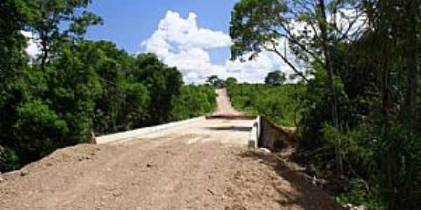 Chapada da Areia-TO-Ponte na estrada da cidade-Foto:www.justocantins.com.br