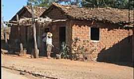 Conceio do Tocantins - Casa de pau--pique-Foto:antonioguilherme