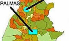 Itapor do Tocantins - Mapa de Localizao - Itapor do Tocantins-TO