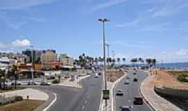 Salvador - Avenida Beira Mar em Salvador-BA-Foto:cerrado