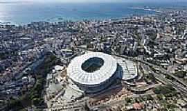 Salvador - Itaipava Arena Fonte Nova-Complexo Esportivo cultural, antigo, Octvio Mangabeira em Salvador-Foto:Wikipedia