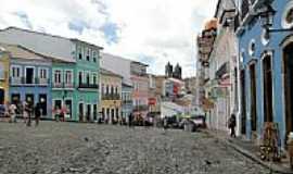 Salvador - Ladeira do Pelourinho em Salvador-BA-Foto:Paulo Yuji Takarada