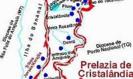 Paraso do Tocantins - Mapa