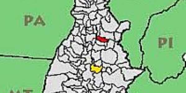 Mapa de Localizao de Santa Maria do Tocantins