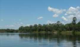 Santa Rita de Cssia - encontro dos rios preto e rio grande no boqueira, Por manoel ribeiro dos anjos