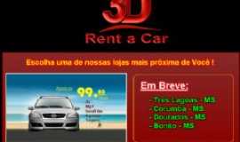 Imobilirias, Restaurantes e outros servios em Campo GrandeMS3D RENT A CAR LOCADORA DE CARROS em Campo Grande