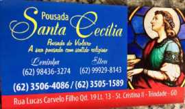 Pousadas em TrindadeGOPousada Santa Cecilia em Trindade