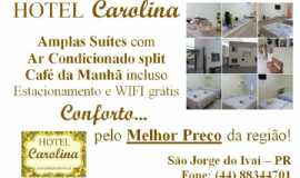 Hotis em So Jorge do IvaPRHotel Carolina em So Jorge do Iva